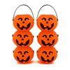 Picture of 6pc Mini Plastic Jack O Lantern Pumpkin Candy Buckets