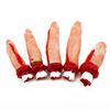 Picture of 5pc Bloody Severed Fingers Halloween Prop