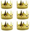 Picture of Gold Plastic Jewel King Queen Crown