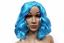 Picture of Short Curly Blue Costume Wig