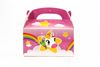 Picture of Unicorn Birthday Party Gift Treat Boxes Rainbow Goody Favors