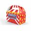 Red Circus carnival birthday treat boxes